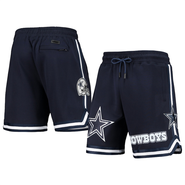 Men's Dallas Cowboys Navy Shorts Men's Dallas Cowboys Navy Shorts